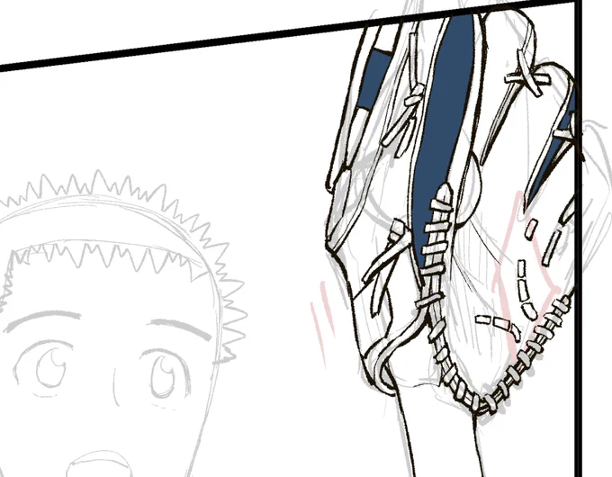 野球漫画描いてる人凄いな。ちょっとした背景くらいめんどいぞこれ。
