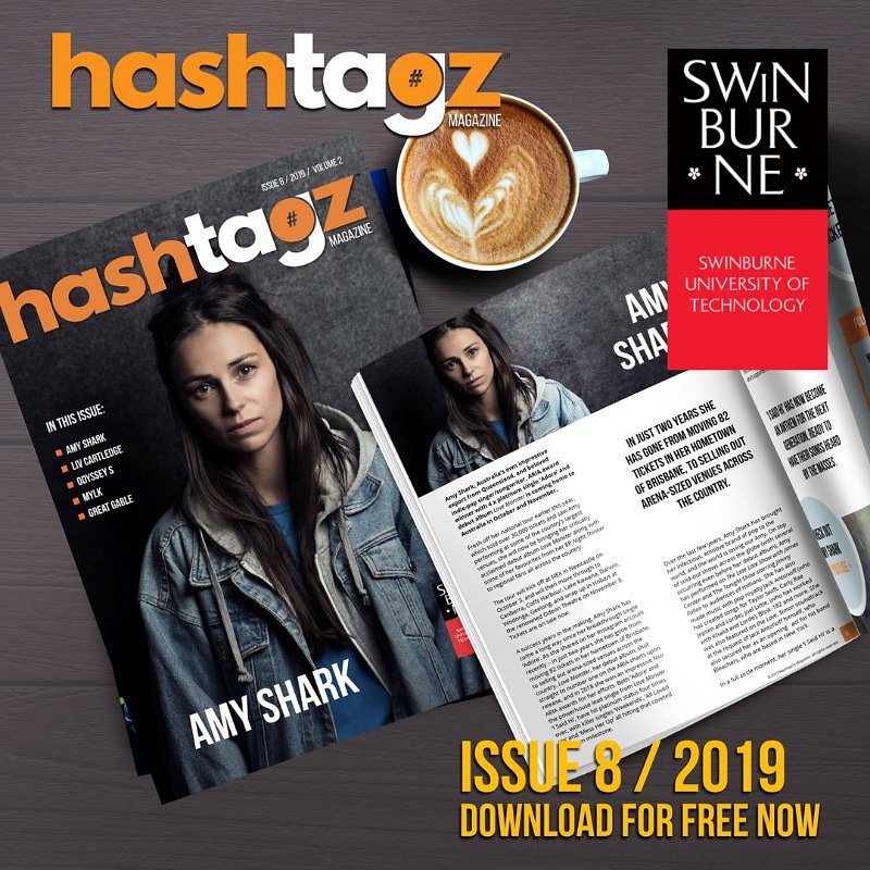 HashtagOzMag's tweet photo. Hashtag Oz is proud to announce that we have formed an industry partnership with Swinburne University. .
:
Download issue 8 featuring Amy Shark, Liv Cartledge, Odyssey S, MYLK and Great Gable along with our regular features, Know Your Values discussin and Life Skills 101. https://t.co/o3XDcuHJxl