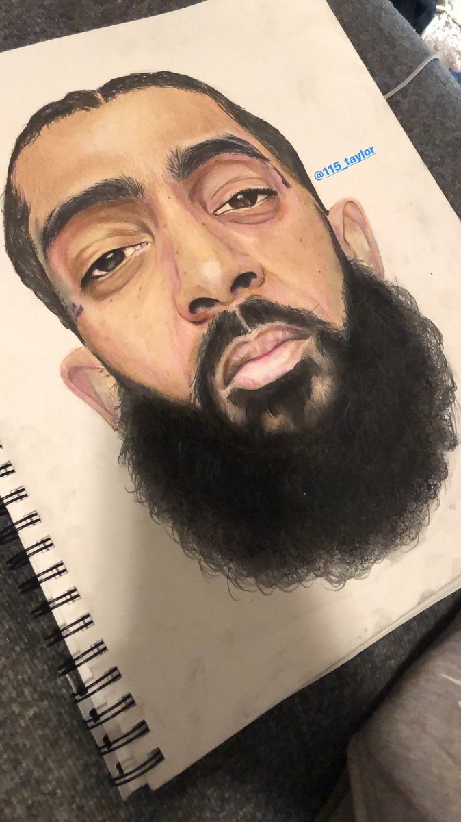 I’m more focused on giving solutions and inspiration more than anything - Nipsey Hussle 💙 #nipseyhussle #nipseyblue #taylormade #neworleansartist #blackartist