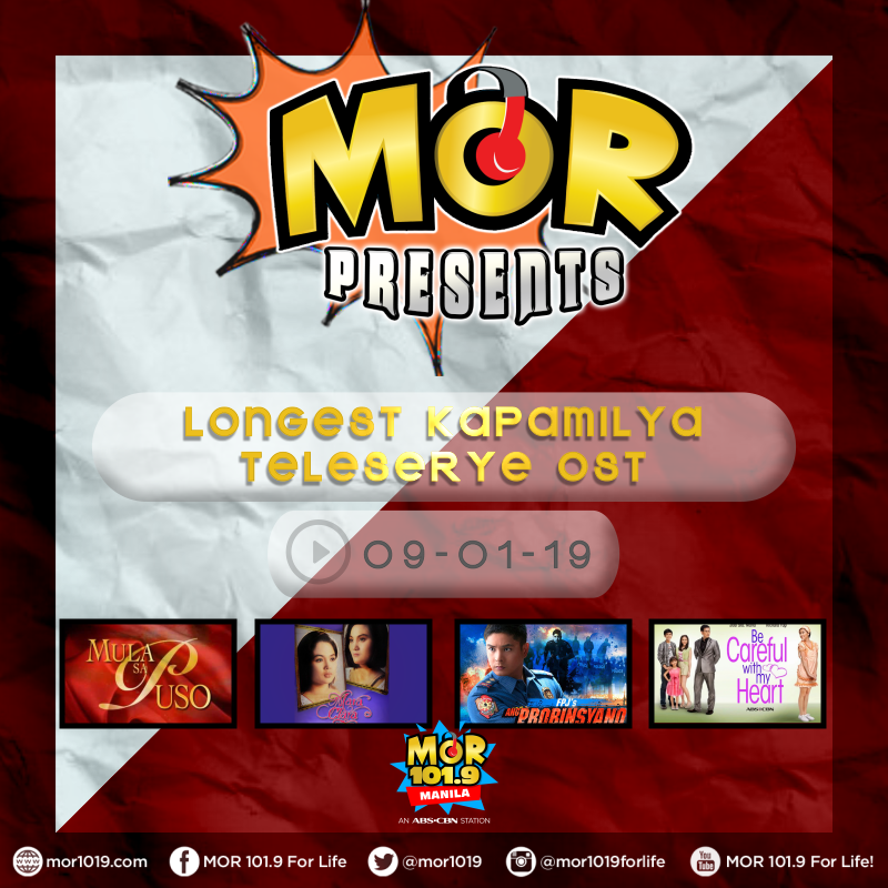 MORentPH's tweet photo. Walang patid ang kantahan dito kaMORkada! Dahil #MORPresents: Longest Kapamilya Teleserye OST! https://t.co/GO9gLJaEPo