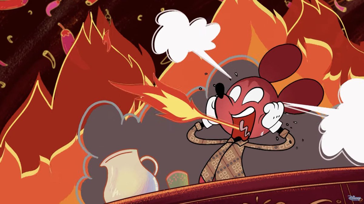 ErvinHan's tweet photo. Episode 2 is out - It's a hot one! Love the art of this ep. Great work by our artists at Robot Playground. See it here: https://t.co/eG3i3Xj50q #PeranakanSpice #LittleNonya #Disney #MickeyGoLocal https://t.co/ishOOkHJWu