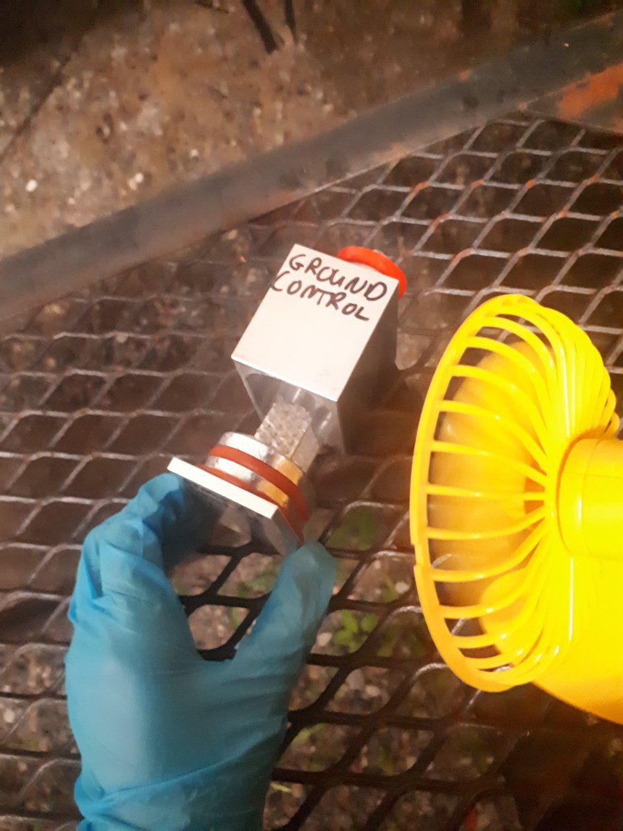 bita_azad's tweet photo. Gathered our first dataset from the flight which has allowed us to determine the appropriate timeframes we will use for one set of our controls, the ground control, being conducted now! #csa #westernuhab @csa_asc @sedscanada @westernuCPSX https://t.co/znYF98Owq2