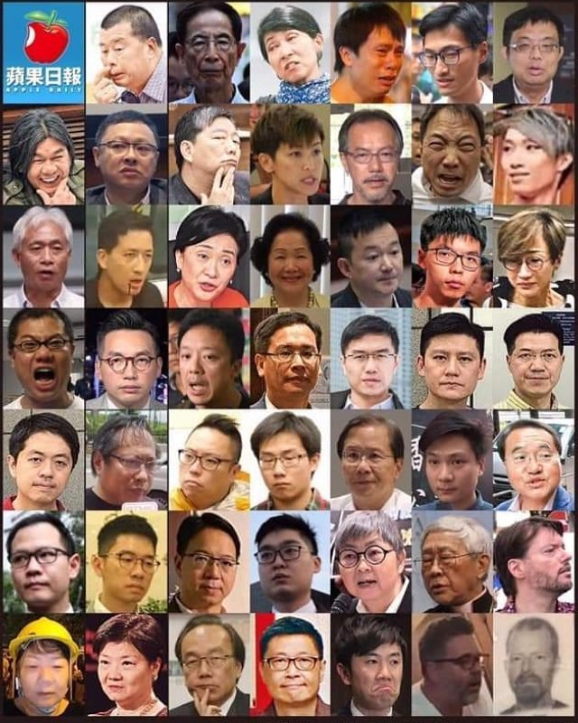 QCJ_Lee's tweet photo. #prayforhongkong #香港 
饭圈女孩制作的乱港害人分子排行榜 https://t.co/rb1uRByGnf