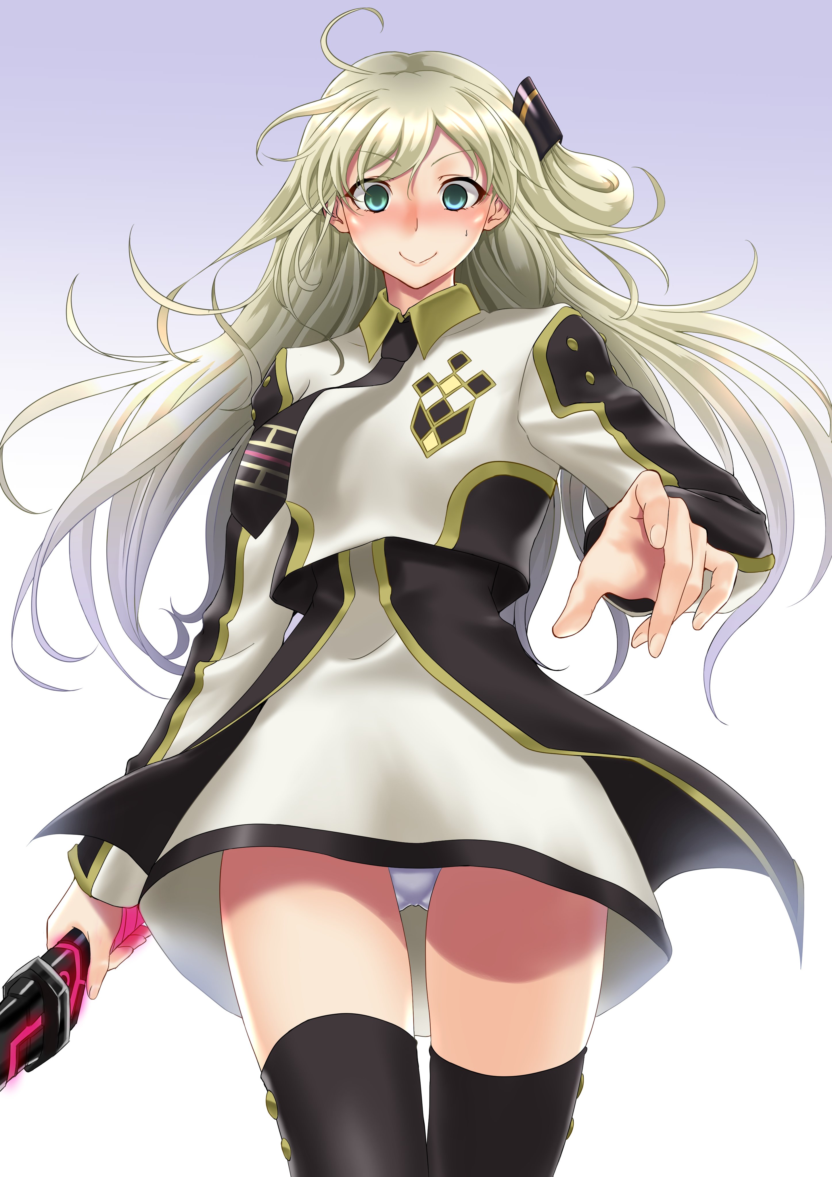 ムトとの甘い性活 リクエストにあった閃刀姫レイちゃんがミニスカで恥ずかしながらパンチラのイラスト T Co Xbnputxigq Twitter