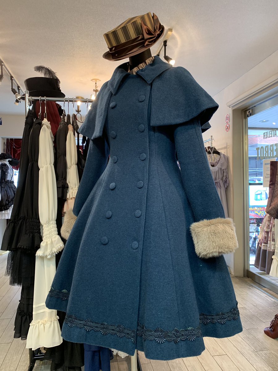 👑Victorian maiden👑 コートご予約、本日最終日‼️ ・ケープ付