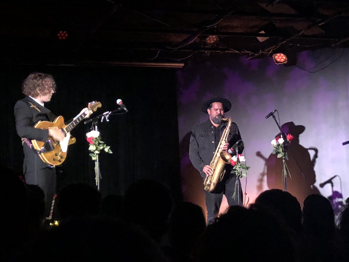 JedBracy's tweet image. Great show by @kevinmorby @3SARTSPACE in Portsmouth tonight. Amazing tribute to David Berman, with a cover of Random Rules, and to Jason Molina with a cover of The Dark Don’t Hide It, with Waxahatchee’s Katie Crutchfield.