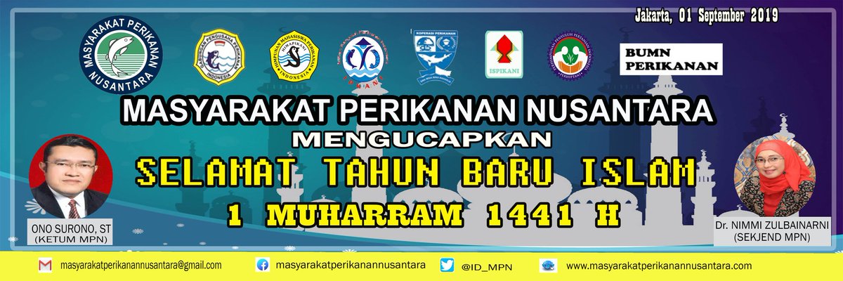 Selamat Tahun Baru Islam
1 Muharram 1441 H...

semoga di tahun islam yang baru ini  kita bisa menjadi pribadi yang lebih baik dan di berkahi oleh Allah SWT... Aamiin 😊😊🙏🙏

@onos_urono (Ketum MPN)
@NimReims  (Sekjen MPN)
#TahunBaruIslam1441H