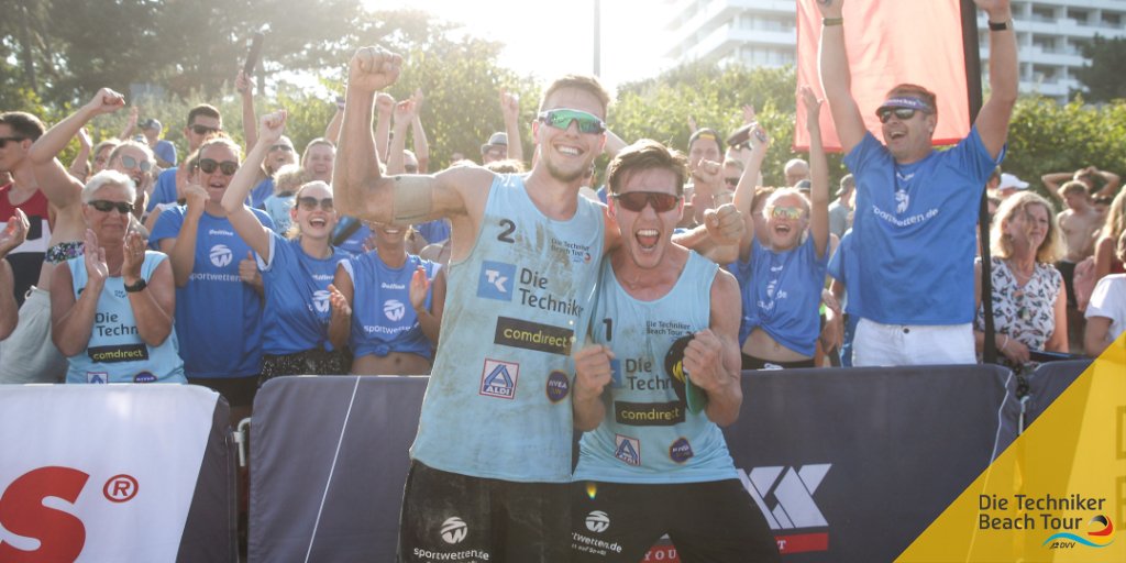 Um 9 Uhr starten die Halbfinals der Männer 💪🏻 Bei <a href="/ransport/">ran</a> seid ihr live dabei🤩
🎦bit.ly/ranLivestreamD…

#DMTimmendorf #BeachVolleyball #TechnikerBeachTour