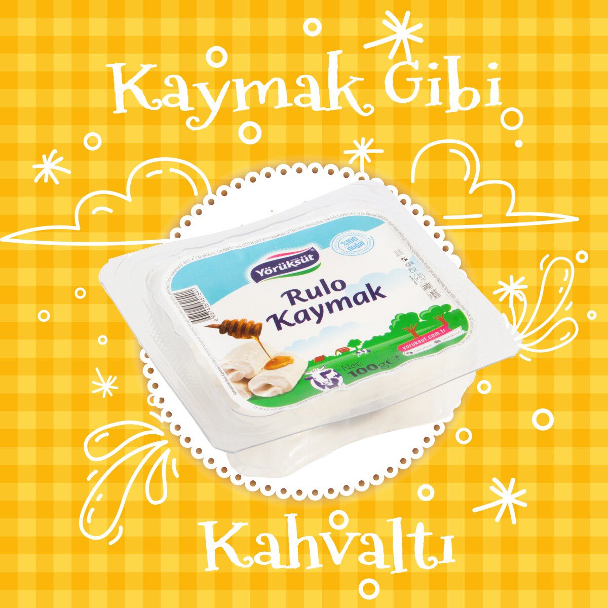 🍞 🍚 🍳 Sürdükçe süreceksiniz! Kahvaltı sofrasının bugünkü kralı ''Yörüksüt Rulo Kaymak.''

#yörüksüt #süt #lezzet #orijinallezzet #değerlibesin #kalite #çocuk #sağlık #mersin #çevredostu #sütürünleri #sağlıklıbeslenme