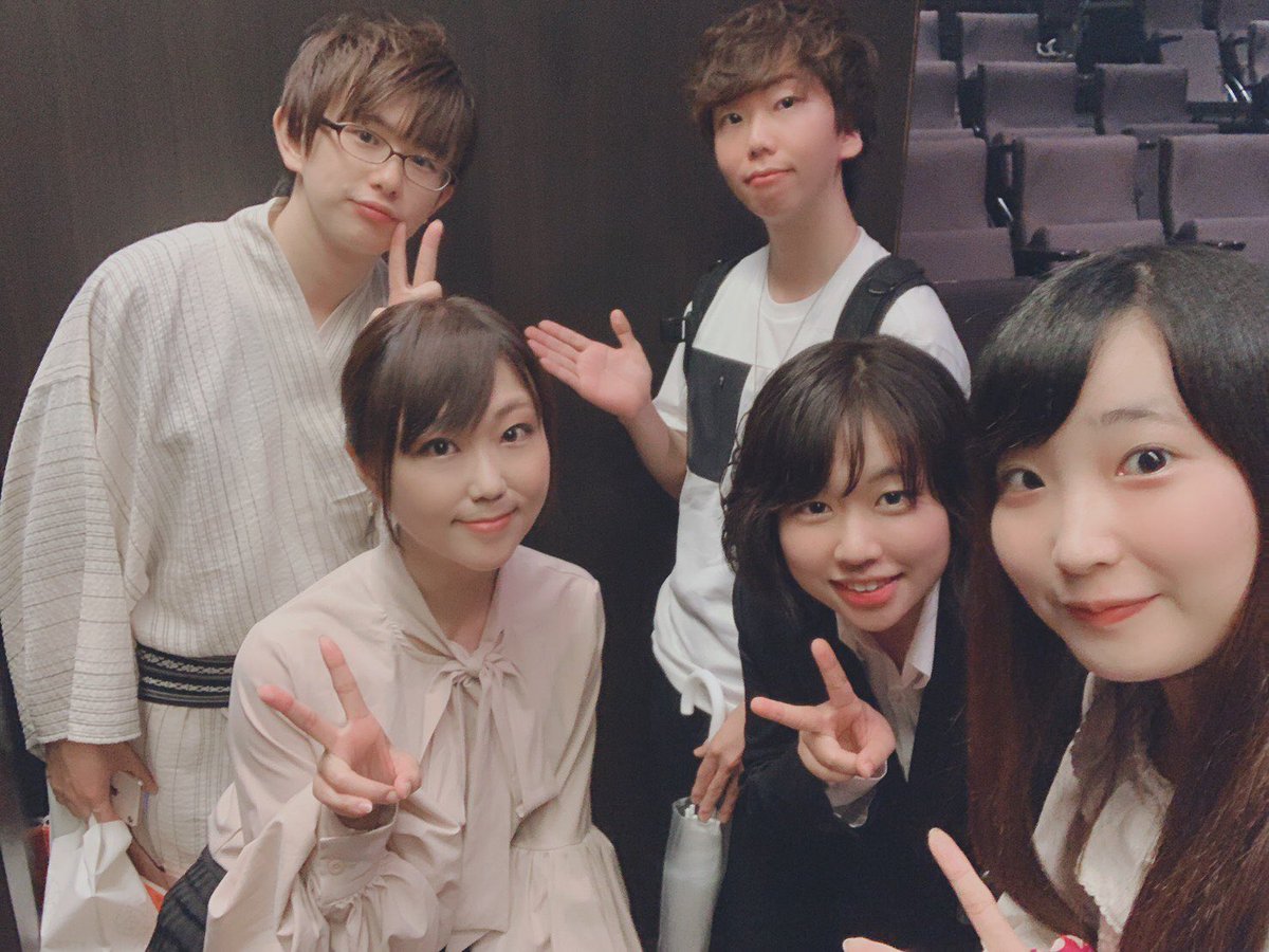 雨澤祐貴 フリー声優 朗読パンダ セブステ 観にきてくれた友達と 声優企画 Luster 0cluster19 のみんな りーでぃんぐぱーてぃー で共演した 月城さん Ami M25 声珈琲 で双子のオカマを演じたよっちゃん Kwashima0425