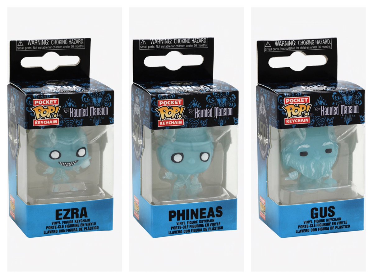 haunted mansion funko pop keychain