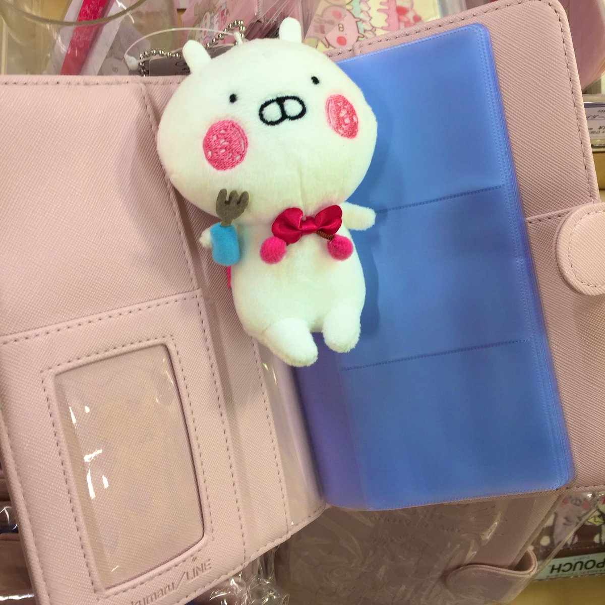 🐰新商品のご案内🐰／／ 🌼うさまるカードホルダー🌼 5周年デザイン