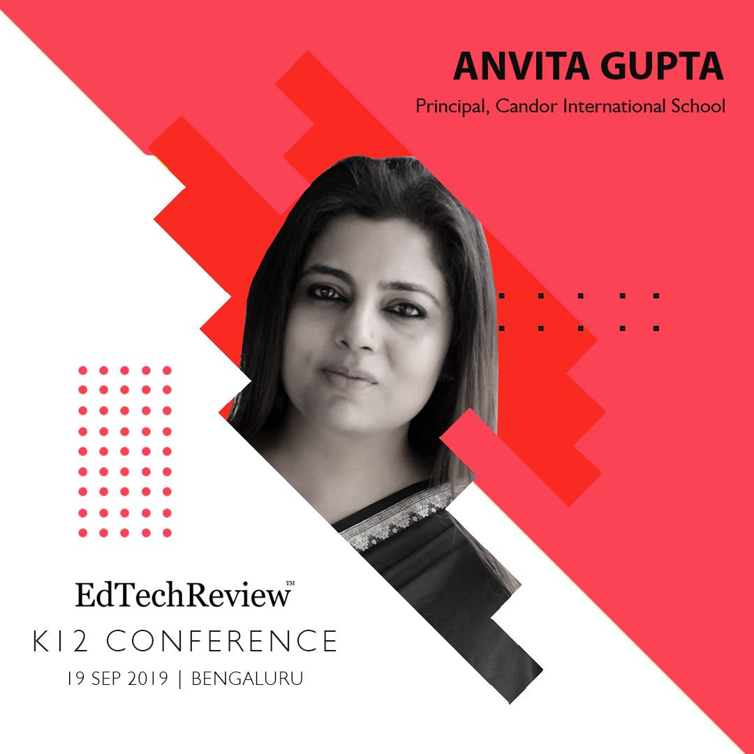 etr_in's tweet photo. Join us at @etr_in K12 Conference 2019 @ Bengaluru as we welcome ANVITA GUPTA, Principal, Candor International School. Make sure not to miss it! Register here: https://t.co/RWX1XF5jhU #elc19 #etr19 #edtech #edutech #education #elearning #edchat #21stedchat #edleaders #india https://t.co/oz6uSxJ0xa