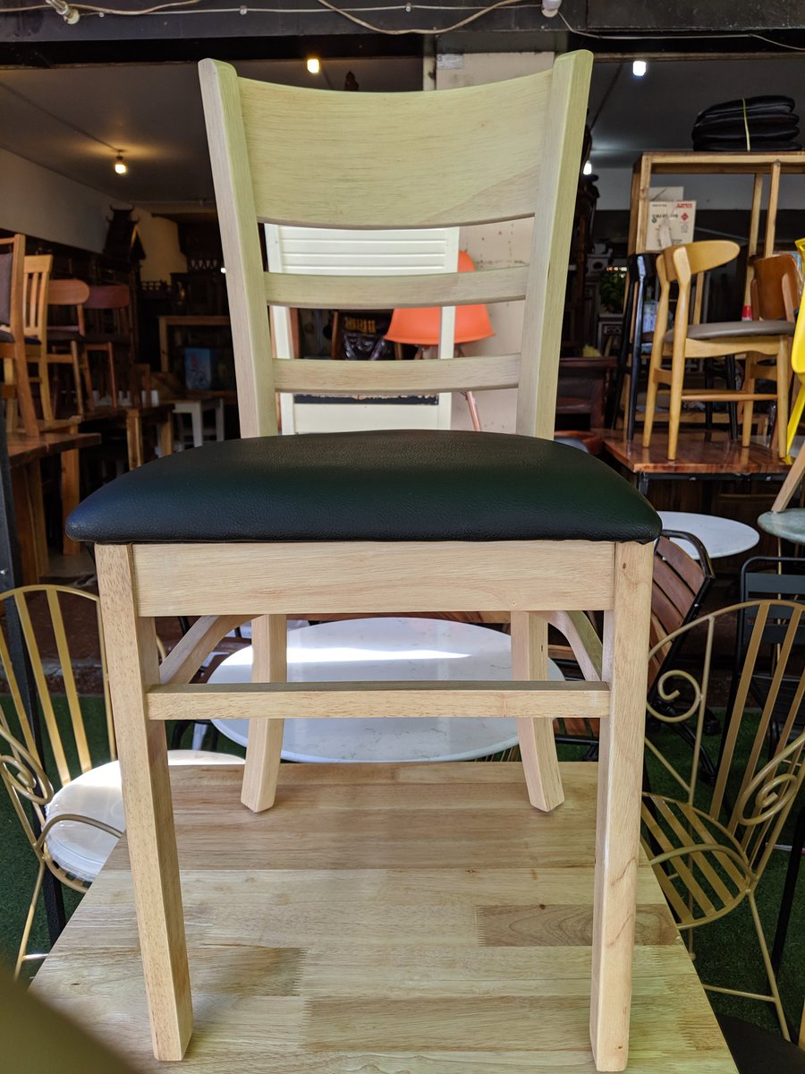 There're two types of lovely chairs in the local furniture shop in #PhnomPenh. One made in Cambodia (left) is 36 USD and the other made in Vietnam (right) is 16 USD. Which one will you buy? #EconomicNationalism