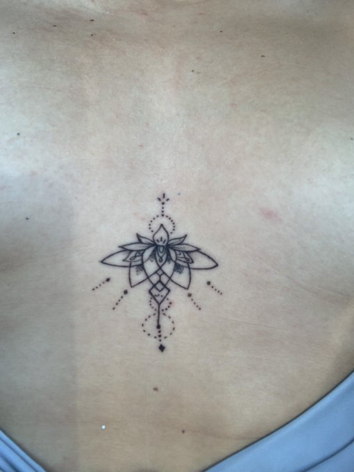 I&rsquo;m so sorry guys but the other night I drunk too much and ended up getting a tattoo between my tits