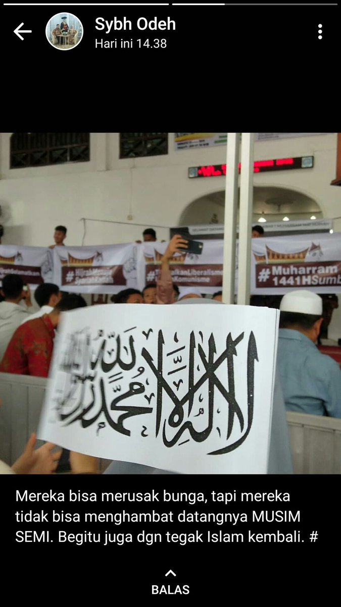 SumayyahSri's tweet photo. #MomentumHijrahSyariahKaffah
#HijrahMenujuIslamKaffah
#WeWantKhilafah
#KhilafahWillBeBack https://t.co/sitxBRfx4J
