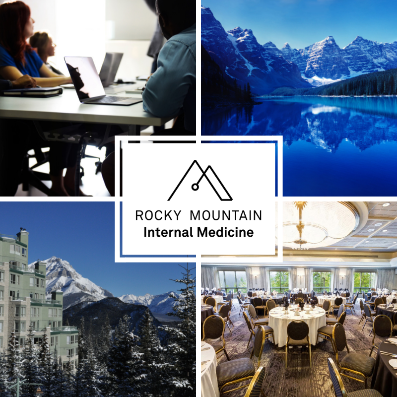 RockyMtnIM's tweet photo. The annual Rocky Mountain Internal Medicine Conference attracts #generalinternists, #medicalstudents, #residents, #alliedhealthprofessionals, and #thoughtleaders from across Western Canada. #RMIM19 #ProudToBeGIM https://t.co/9bRg8Cbf39
