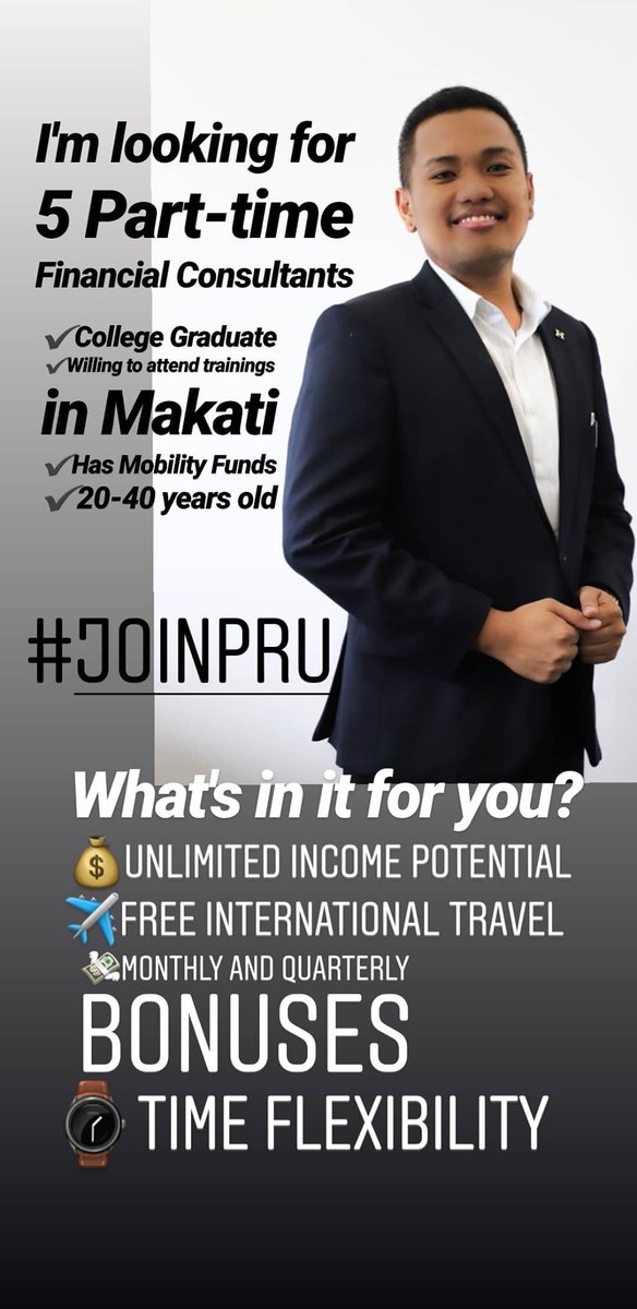 RoyceDePaz's tweet image. #JoinPru 

Im paying it forward 🥰