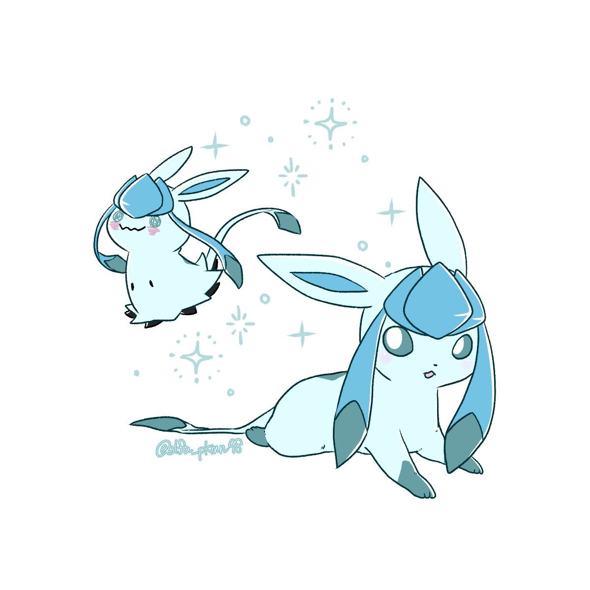 エルファ 低浮上 グレイシアの日 過去絵 おめでとう T Co Qj0tdpnuju Twitter