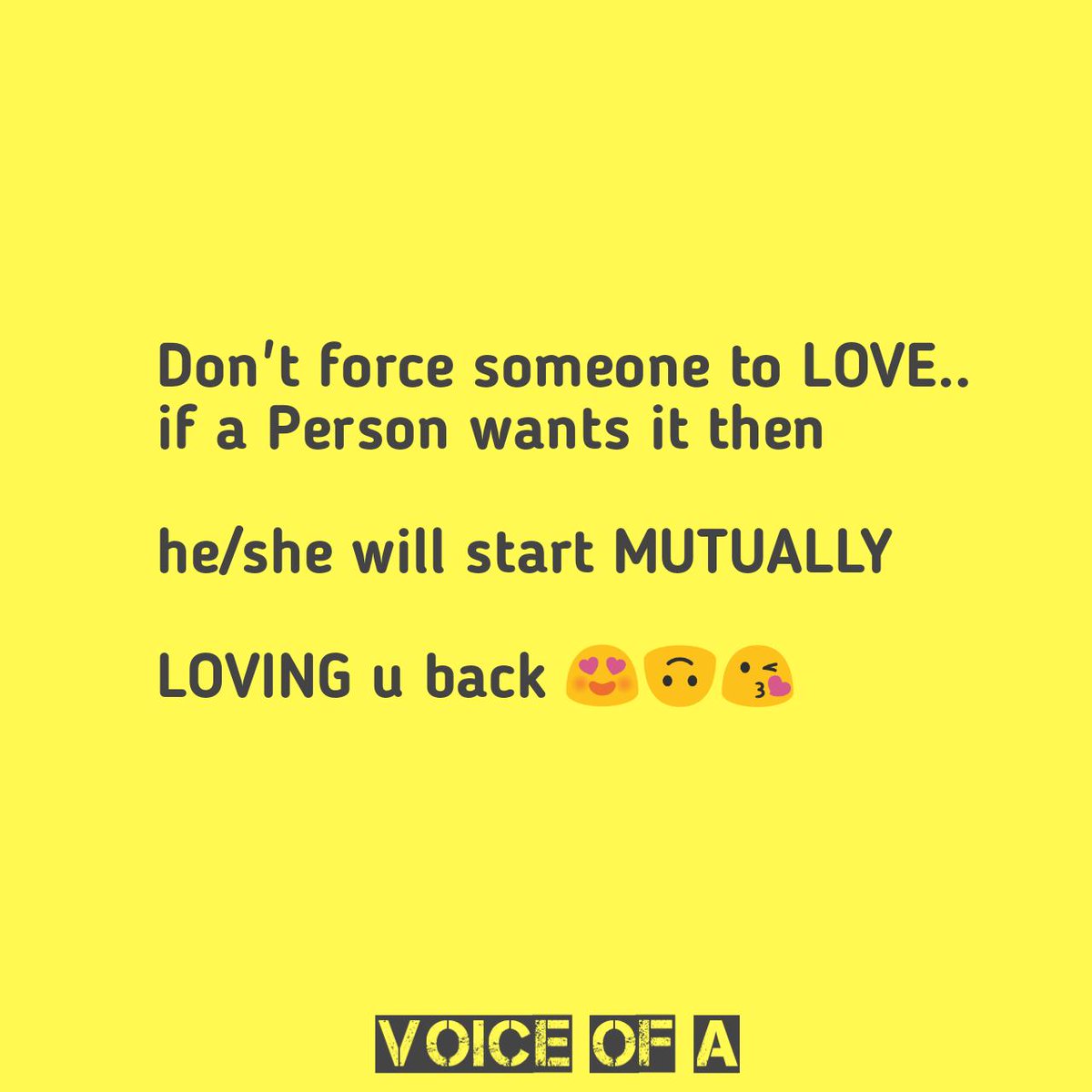 voice_of_a's tweet photo. Don't force ...Mutual efforts 😍
#love #feeling #effort #perfect https://t.co/hOvwPfd1sq