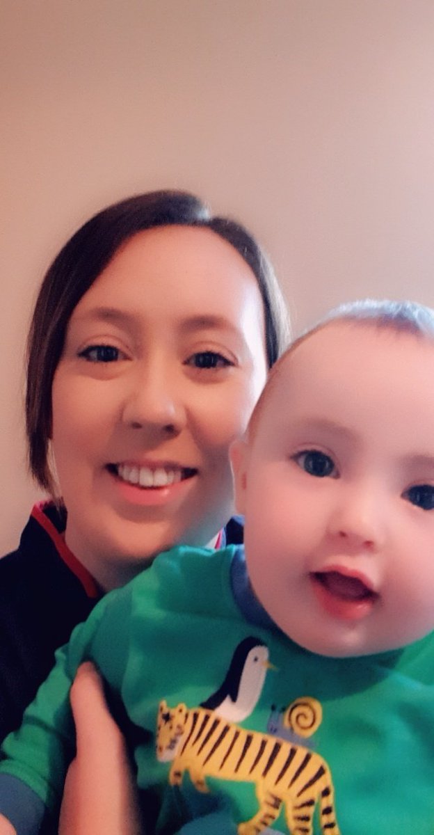 First day back with <a href="/DutyNuh/">NUHDutyMatronTeam 💙</a>. Can't I bring my mini me? She would be super helpful!!