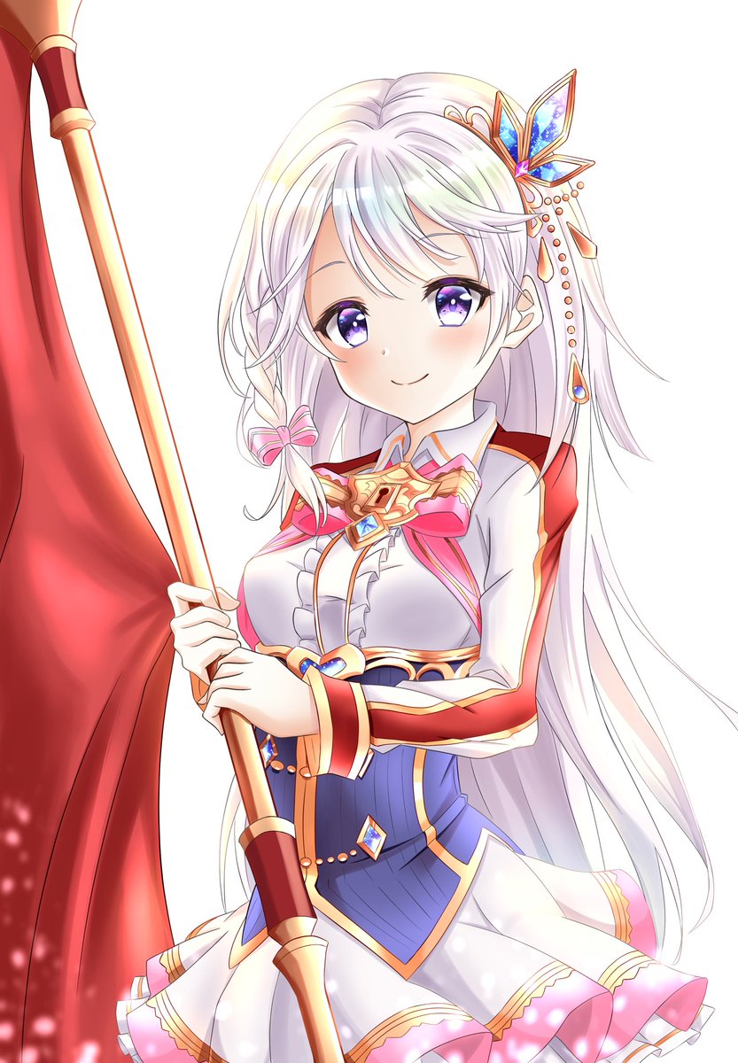 Twitter 上的 あんりみちゃん お待たせしました ロングティナ茶熊verです 白猫お絵描き T Co Uegq8icgsu Twitter
