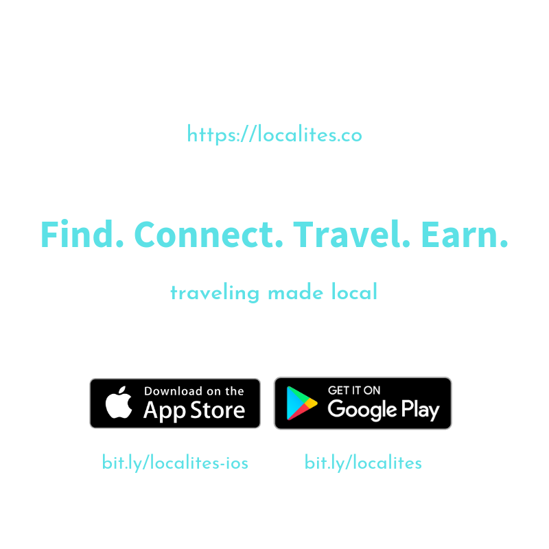 localites_co's tweet photo. Find. Connect. Travel. Earn.

Be a localite and share your cities hidden gems with travelers and earn hourly! https://t.co/NyTjaDMGGQ #traveling #localite #travel https://t.co/Fx182EsA5z