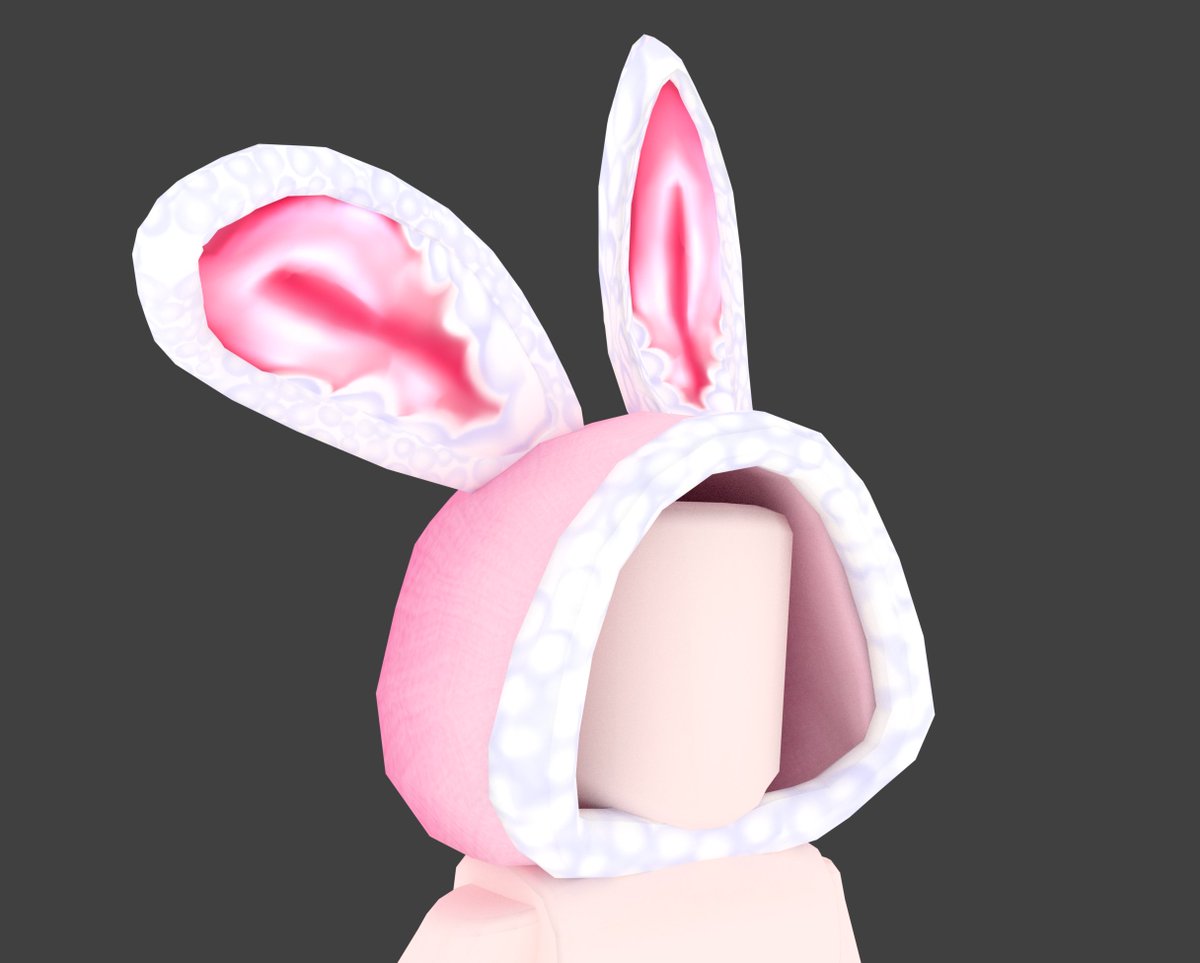 Potionorbs Blm On Twitter Cozy Fluff Hood Very Fluff Robloxugc Robloxdev - pink rabbit roblox