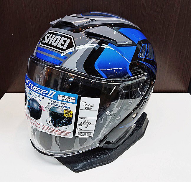 SHOEI【J-CruiseⅡ AGLERO】が入荷。 待望のJ-CruiseⅡ初の