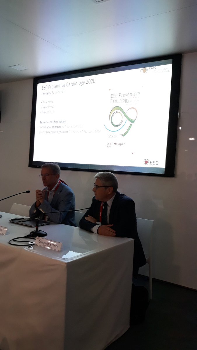 Silvia Castelletti (@silcastelletti) on Twitter photo #ESCCongress #EAPC_ESC Preventive Cardiology 2020 Congress call for science: submit your abstract by November 7th! There will be also a late breaking science: submission will open on January 7th <a href="/PaulDendale/">Paul Dendale</a> <a href="/ProfessorHalle/">Professor Halle</a> <a href="/Grobbee/">Diederick E. Grobbee</a> <a href="/m_piepoli/">Massimo Piepoli</a> <a href="/CMLPF/">Camille Pfaff</a> <a href="/EtteltBritta/">Britta Ettelt</a> <a href="/FlavioDascenzi/">Flavio D'Ascenzi</a> #ESCCongress #EAPC_ESC Preventive Cardiology 2020 Congress call for science: submit your abstract by November 7th! There will be also a late breaking science: submission will open on January 7th <a href="/PaulDendale/">Paul Dendale</a> <a href="/ProfessorHalle/">Professor Halle</a> <a href="/Grobbee/">Diederick E. Grobbee</a> <a href="/m_piepoli/">Massimo Piepoli</a> <a href="/CMLPF/">Camille Pfaff</a> <a href="/EtteltBritta/">Britta Ettelt</a> <a href="/FlavioDascenzi/">Flavio D'Ascenzi</a>