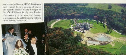 If you don’t already know, Mariah referred to the Mansion as “Sing-Sing,” not only after the NY prison, but also in reference to the music-making machine that she had been forced into being. It was thought of as a prison to her, where she suffered years of emotional abuse.