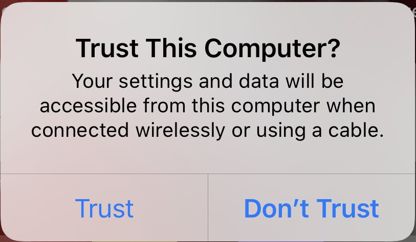 DaveWoodX's tweet image. Every time I disconnect and reconnect my phone, I have to retrust the computer. WTF? #iosdev #xcode11 #ios13