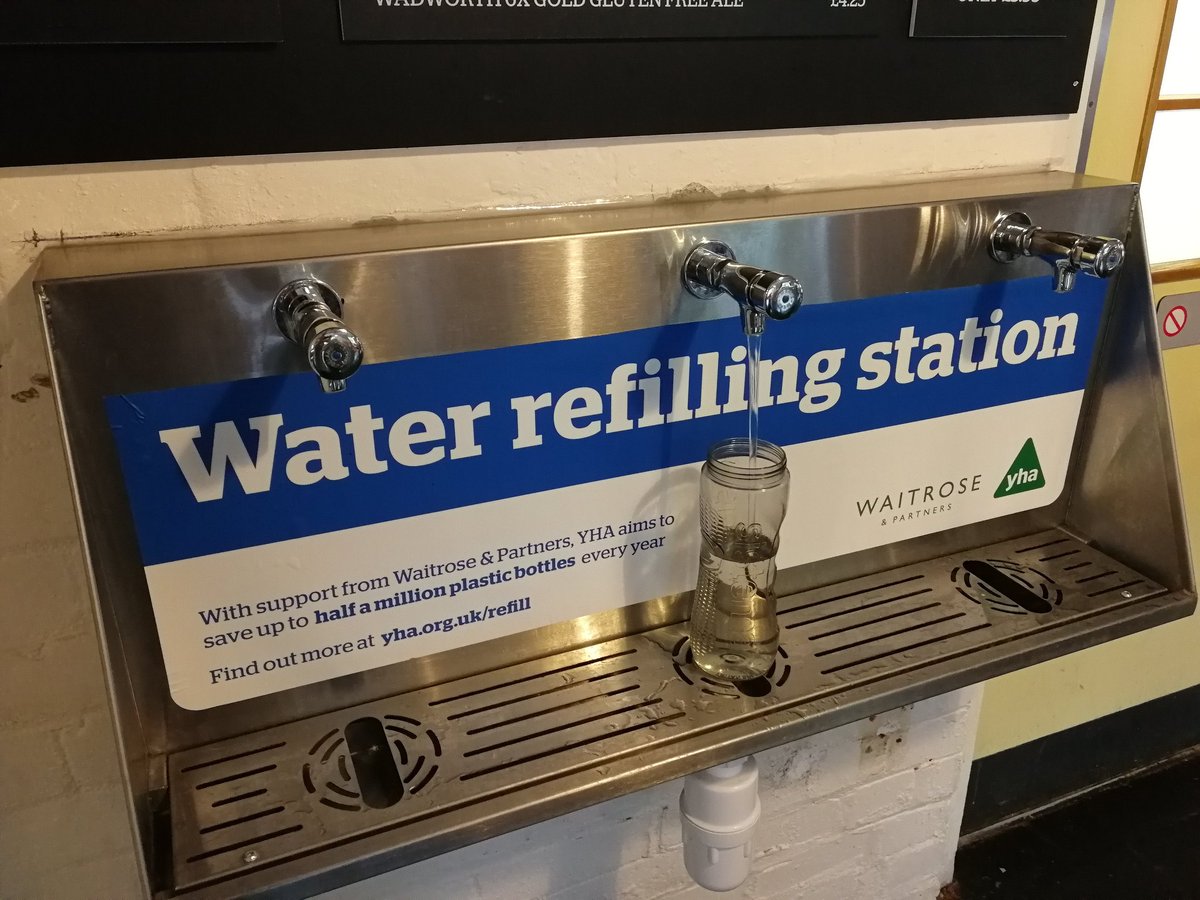 (1/2) It's September, schools are going back and then coming to stay with us!

As a standard from today we're no longer supplying single use plastic drinks bottles with our pack lunches for groups.
