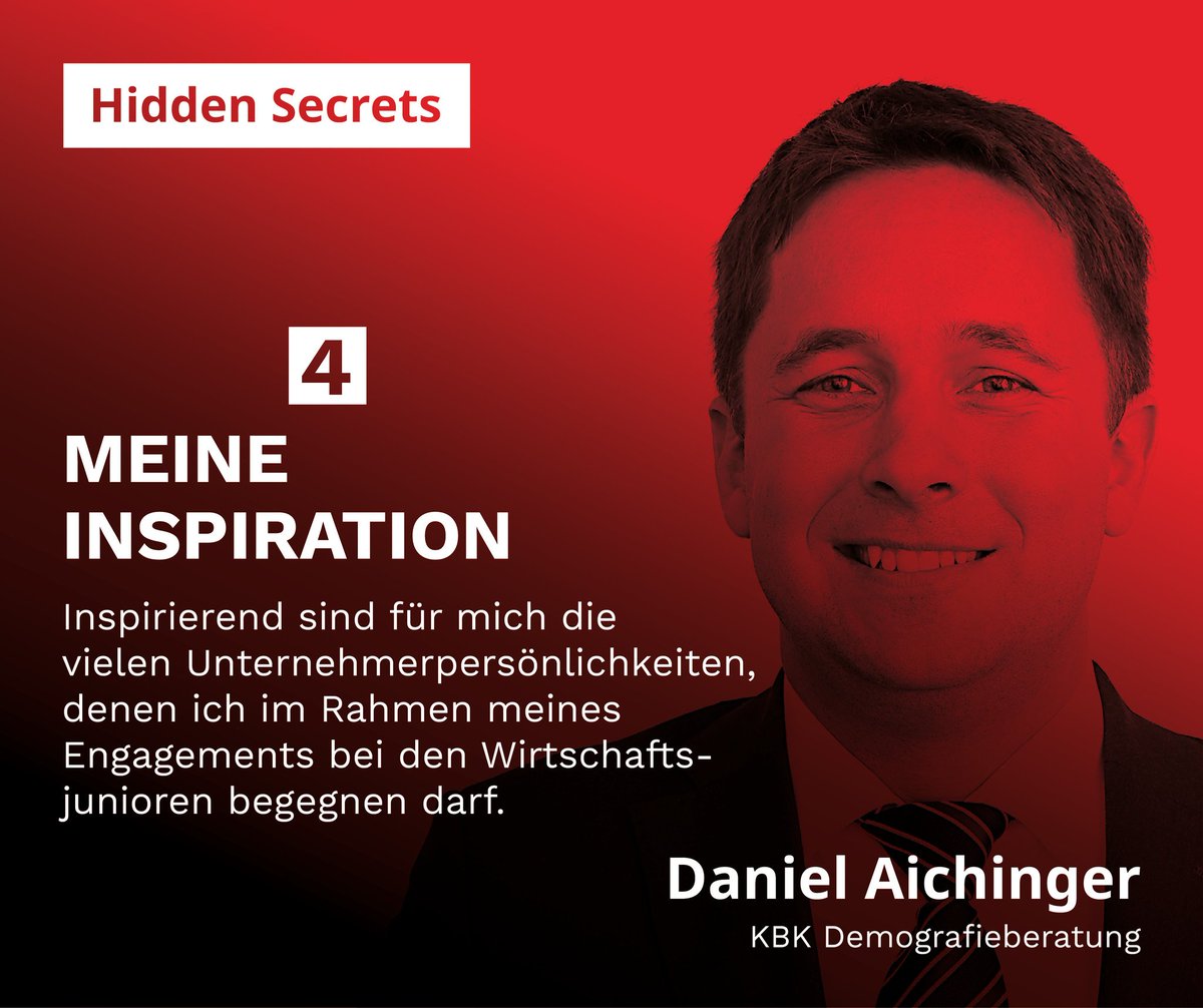 Wir haben Daniel Aichinger 7 Fragen gestellt. 
„Wer hat dich bei deiner Unternehmensgründung am meisten inspiriert?“ Schau dir die Antworten auf diese und auf 6 weitere Fragen an: thehiddenchampion.de/daniel-aiching…