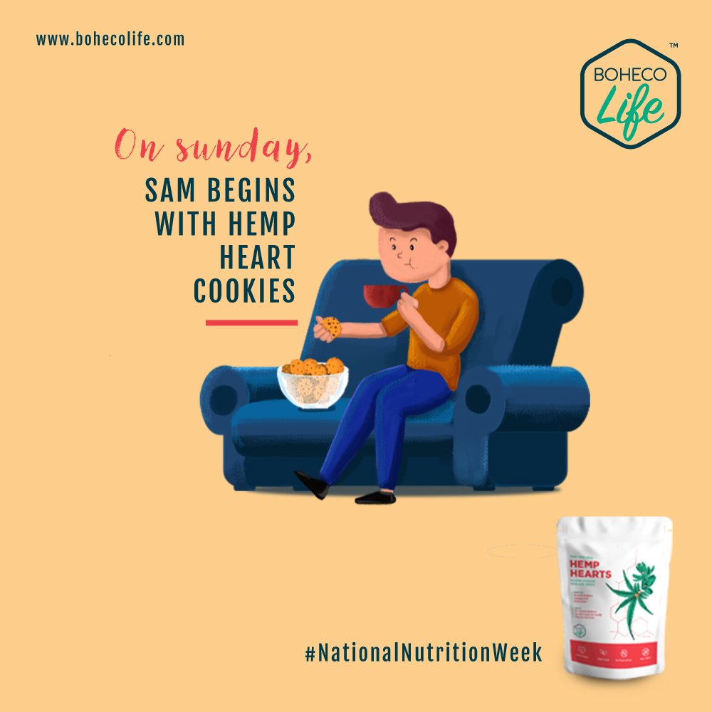 BOHECOLife's tweet image. Sam is starting the week with some cookies made with Hemp Hearts to help boost muscle function and cardio health. Get Hemp Hearts here – bit.ly/BLTwHHtz 
#NationalNutritionWeek #HempIsLife #EatHemp #LiveHealthy #FeelGood #HempHearts