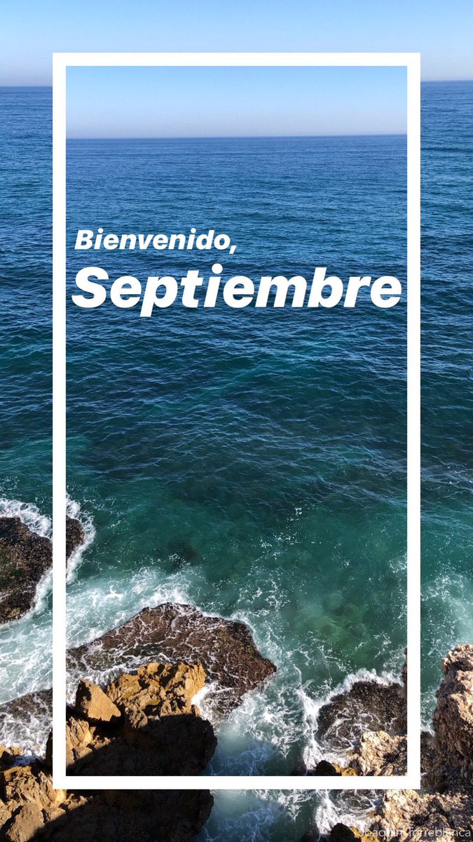 JoaTorreblanca's tweet photo. Septiembre es mi mes favorito. Ahora, todo comienza. Todo parte de cero.

Ready? https://t.co/pDNRymZ81s