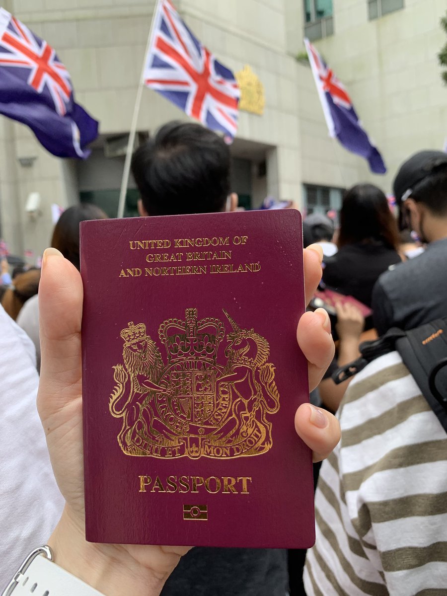 We are at the British consulate in HK!
#BritishmeansBritish
#BNOisBritish
#RightTheWrong
#SaveBritish

 @loWBobSeely
 @tomtugendhat
 @stevedouble
 @catherinewest1
 @benedictrogers
 @Jacob_rees_mogg
 @amcarmichaelMP
 @Hoiyins