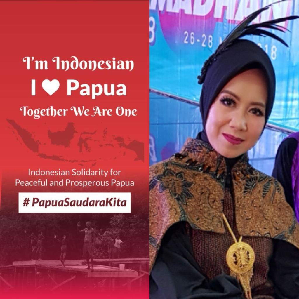 aisyah_gamawati's tweet photo. Kita semua bersaudara, dari Sabang sampai Merauke dari Miangas sampai Rote
Untuk Indonesia Tercinta, Untuk Indonesia Jaya
#PapuaSaudaraKita 
#KitaSemuaBersaudara 
#SayaIndonesiaSayaCintaPapua https://t.co/K672Bop492