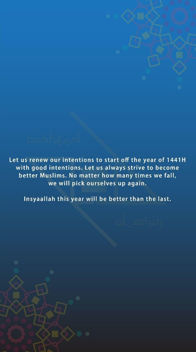 ✨ Salam Maal Hijrah 1441H ✨