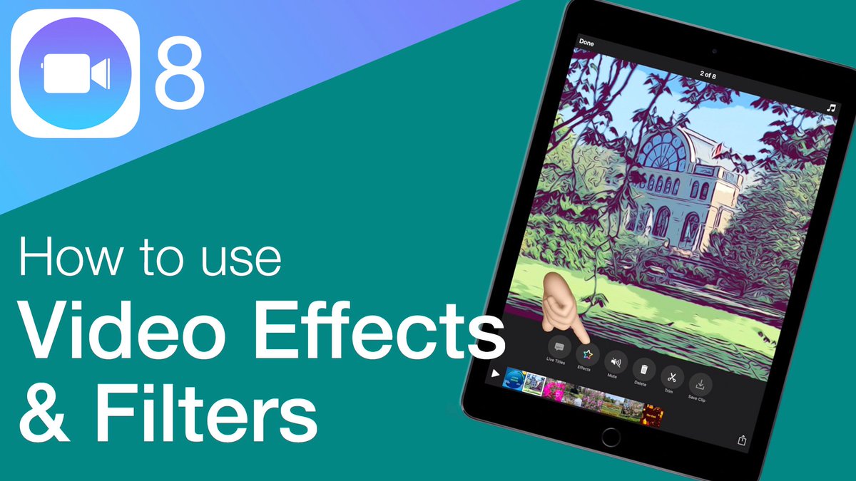 JacobWoolcock's tweet photo. A beginners guide to #Clips - Episode 8: Video Effects & Filters: https://t.co/cYu7m7yVTL - Nice & simple 60 second tips to get you started with this incredible free app. #EveryoneCanCreate #MadeWithClips #AppleEDUchat #edtech #education #edu #edleaders #educhat #ade2019 https://t.co/h5ecgLi2B9