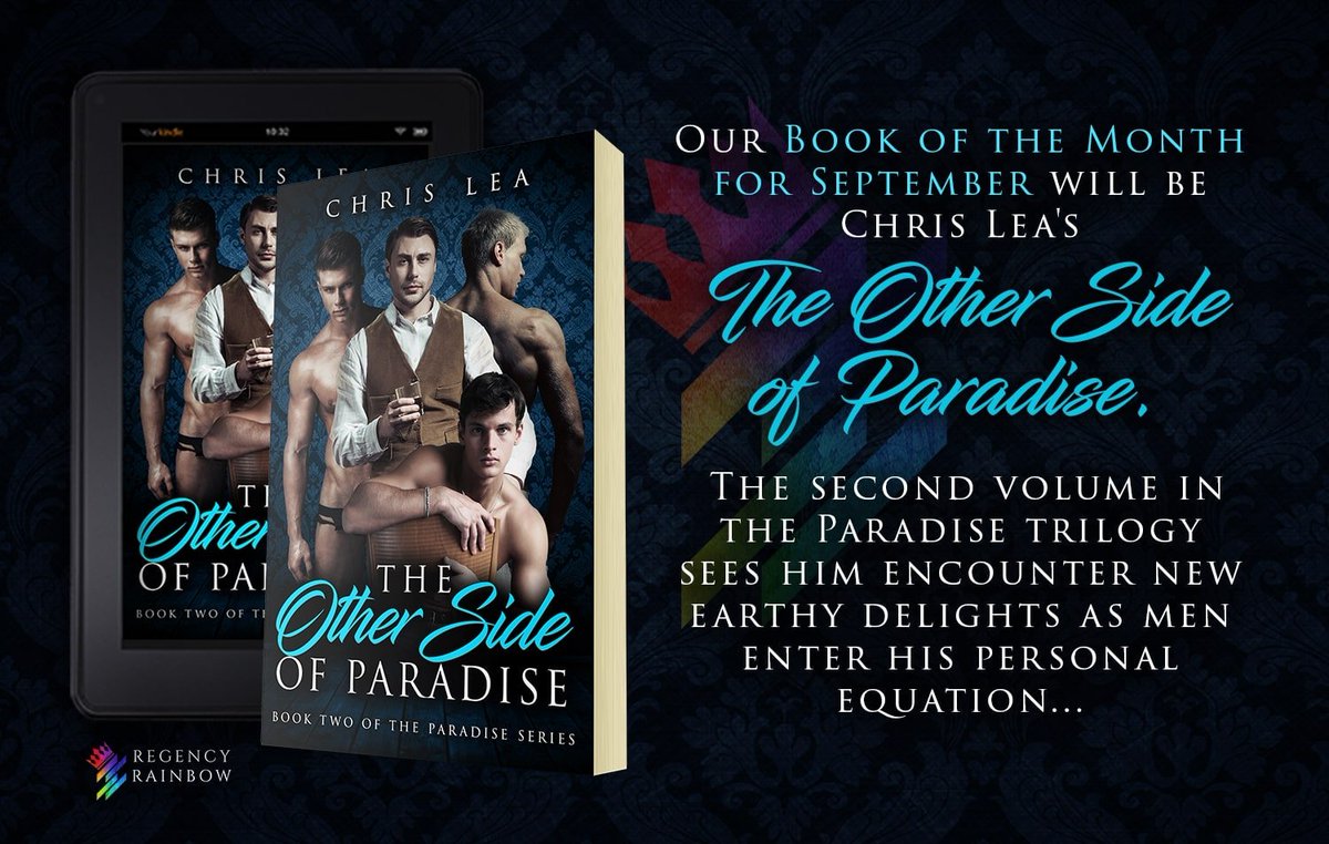 RainbowRegency's tweet photo. September's Book of the Month from us will be Chris Lea's second volume in the Paradise trilogy - The Other Side of Paradise. Just as hot as volume one, but with a very masculine touch... https://t.co/s8xjAYsUXI