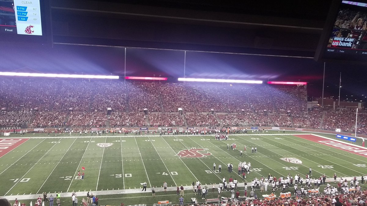 It's no Spartan Stadium, but it has its charm. Go Cougs!