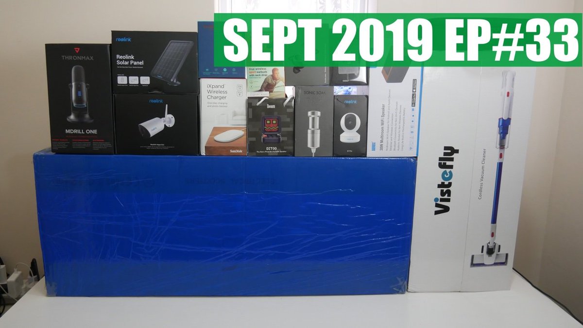 ChigzTechReview's tweet photo. NEW VIDEO: 🔥Coolest Tech of the Month SEPT 2019 - EP#33 - Latest Gadgets You Must See
▶️ https://t.co/xBkAU8l9rn
---
#Divoom #Ditoo #Klipal #ReolinkArgusEco #VisteflyV10Pro #AugustWS350
#Coocheer #Vitade #ReolinkE1Pro #RecovaPro #KugooS1Pro https://t.co/apmpmO72EJ