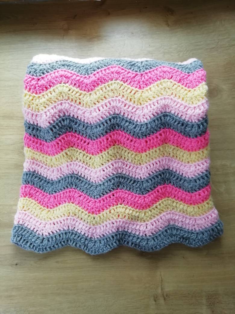 BlossomKnitsGB's tweet photo. I have this lovely #babyblanket in my etsyshop. I love the pinks grey and yellow together
https://t.co/KvDkHapUxx
#UKGiftHour #babygift #babyshower #nursery #rippleblanket #wavyblanket #newborngift #pramblanket #shopindie #shopsmall #etsymk #etsyseller #etsyshop #ukgiftam https://t.co/MXfvmDsdil