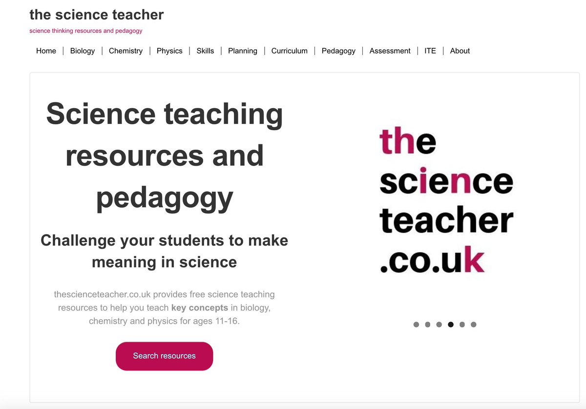 sci_challenge's tweet image. Lots of free resources to teach key concepts in biology, chemistry and physics. Thanks to everyone who has contributed ideas so far. Keep them coming!  thescienceteacher.co.uk
