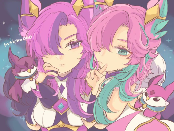 スターガーディアンザヤ #LeagueofLegends #Xayah
#ArtOfLegends #starguardian 