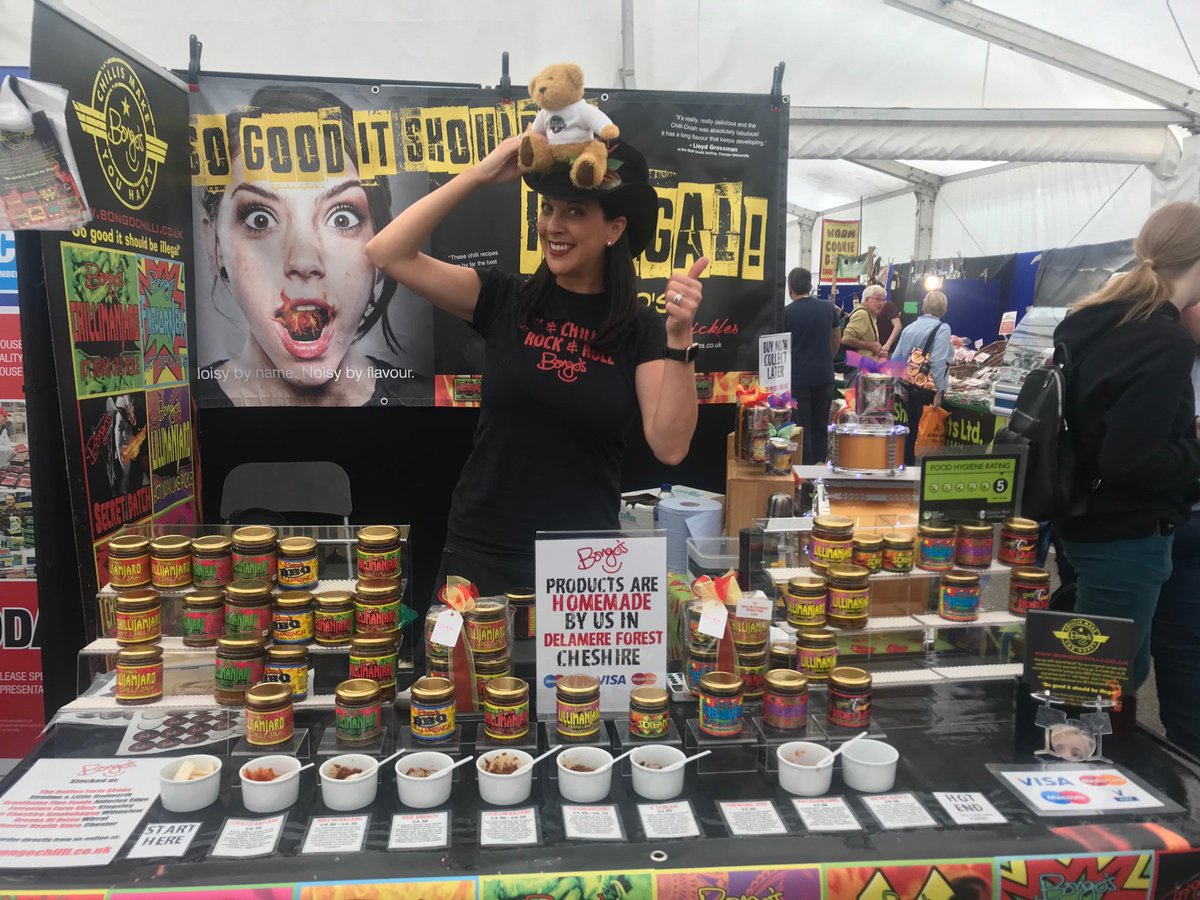 I feel 100% rock and roll 🌶 
<a href="/BongosRockNRoll/">Bongo's R&R Chillis</a> 

<a href="/nantwichfoodies/">Nantwich Foodies</a> #rock #roll