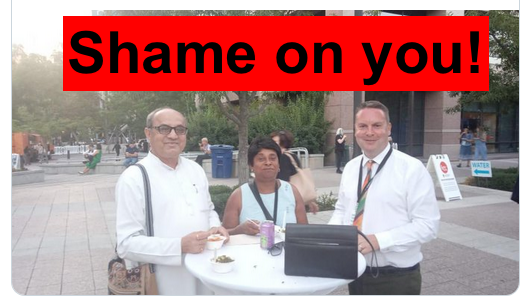 corruptionat's tweet photo. @MattLCapon @dmuleicester She has been partner in crime with @dmudvc and #dmuvc on closing her eyes and ears on calls for helps by victims of abuse  and benefiting from corruptions of millions paid to her charity with no records on any of the financial statements and generously paid travels. 

Shameful! https://t.co/Ahb0TLNici