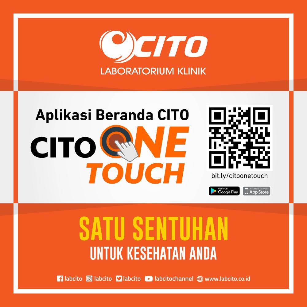 labcito's tweet photo. Cito One Touch, Satu Sentuhan Untuk Kesehatan Anda
.
Download sekarang juga Aplikasi "Beranda Cito" di smartphone sahabat sehat semuanya.
.
https://t.co/x1L2ASLIGn
.
#labcito #citoonetouch #berandacito #aplikasiberandacito #infokesehatan #kesehatan https://t.co/TdNX2FTLQ6
