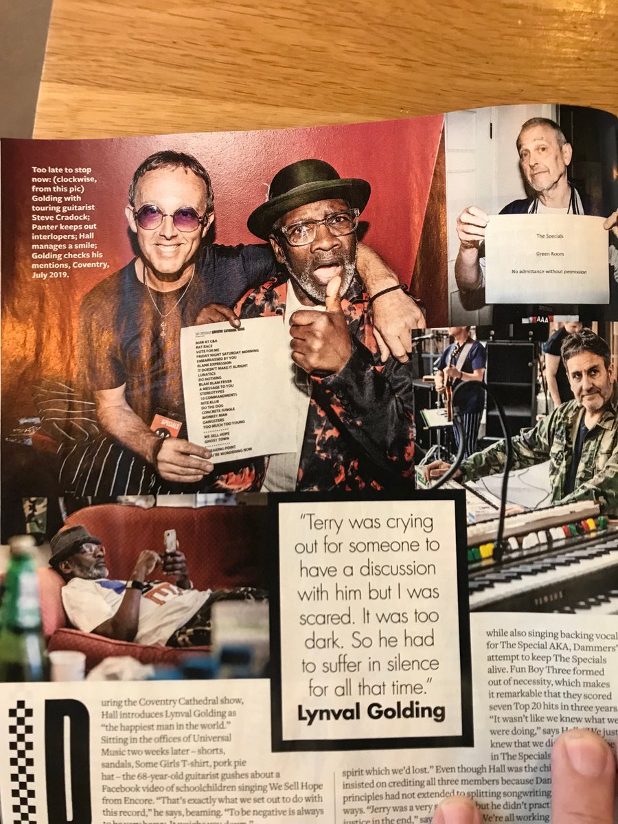 Check out ⁦@QMagazine⁩ ⁦@thespecials⁩ ⁦@OCSmusic⁩ #2tone #oceancolourscene paying at ⁦@GunnersvilleLDN⁩ Saturday 7th Sep DOUBLE WHAMMY ! ⁦@BBC6Music⁩ ⁦@matteveritt⁩ ⁦@paulwellerHQ⁩